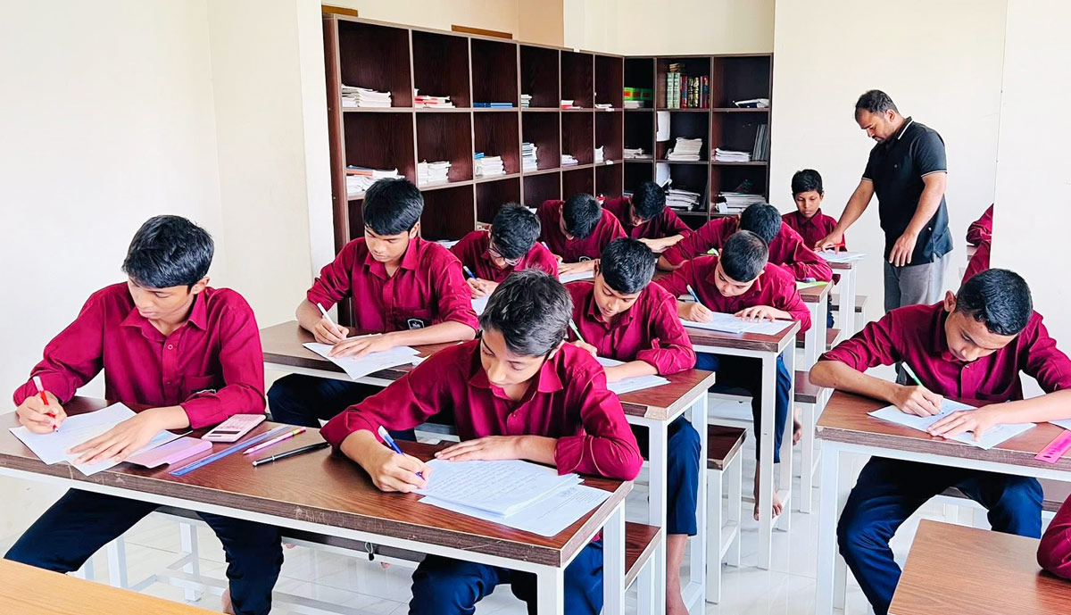 Class Test-2 Examination 2025 in Progress